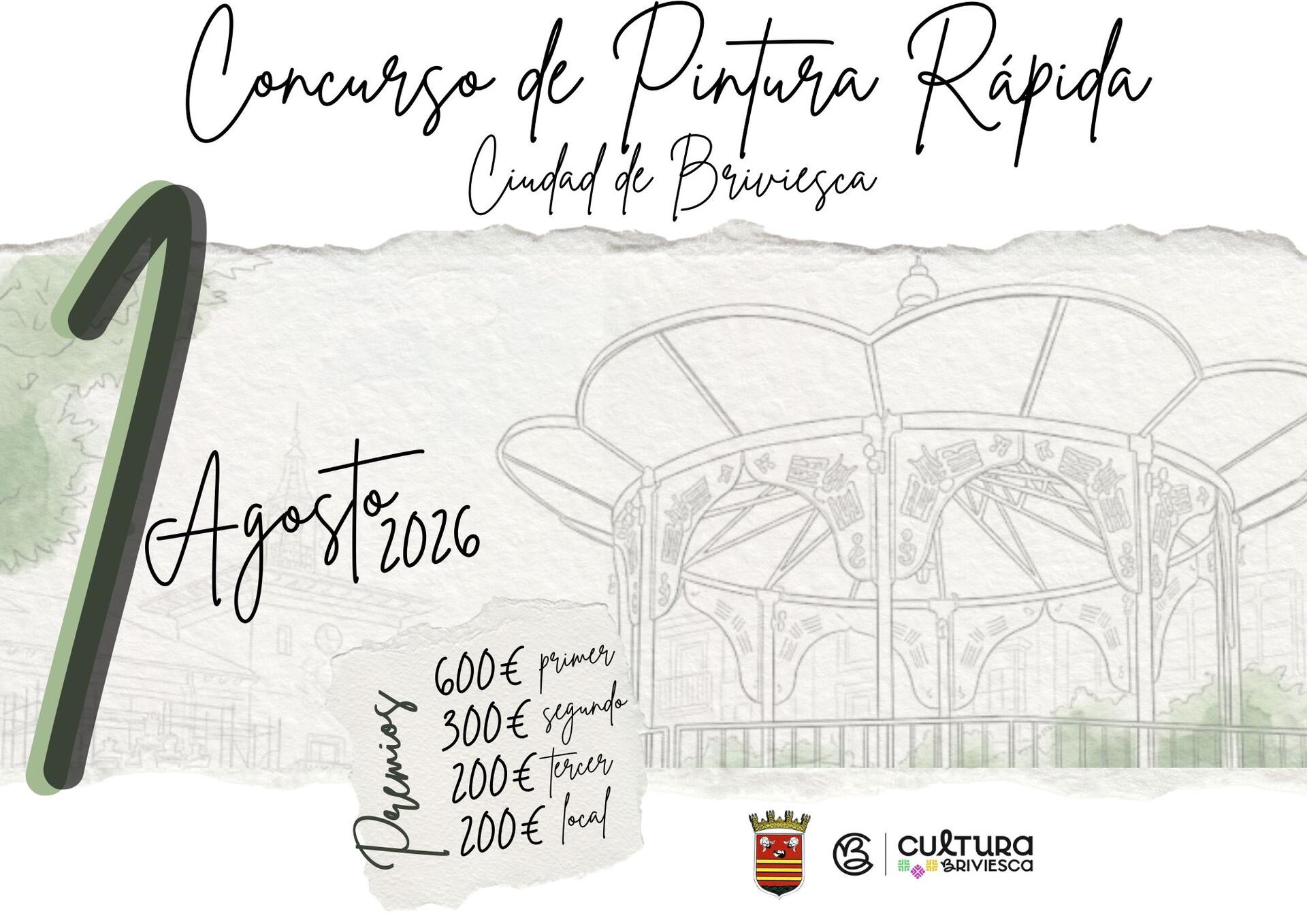 CONCURSO DE PINTURA RÁPIDA AL AIRE LIBRE “CIUDAD DE BRIVIESCA” Adultos Edición 2026