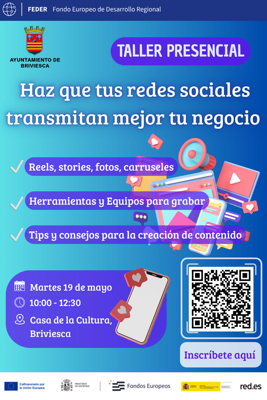 TALLER FEDER - Haz que tus redes sociales transmitan mejor tu negocio